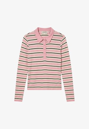 Vero Moda, POLO AWGLESHA POLOSHIRT - T-shirt à manches longues - parfait pink