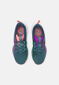 Nike Performance REACTX PEGASUS 5 - Zapatillas de trail running - armory navy/phantom/vivid grape/green frost/hot punch