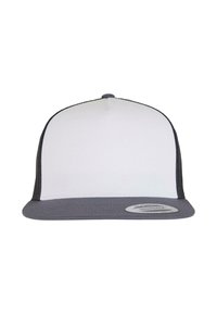 Flexfit TRUCKER - Naģene - navy white dark navy
