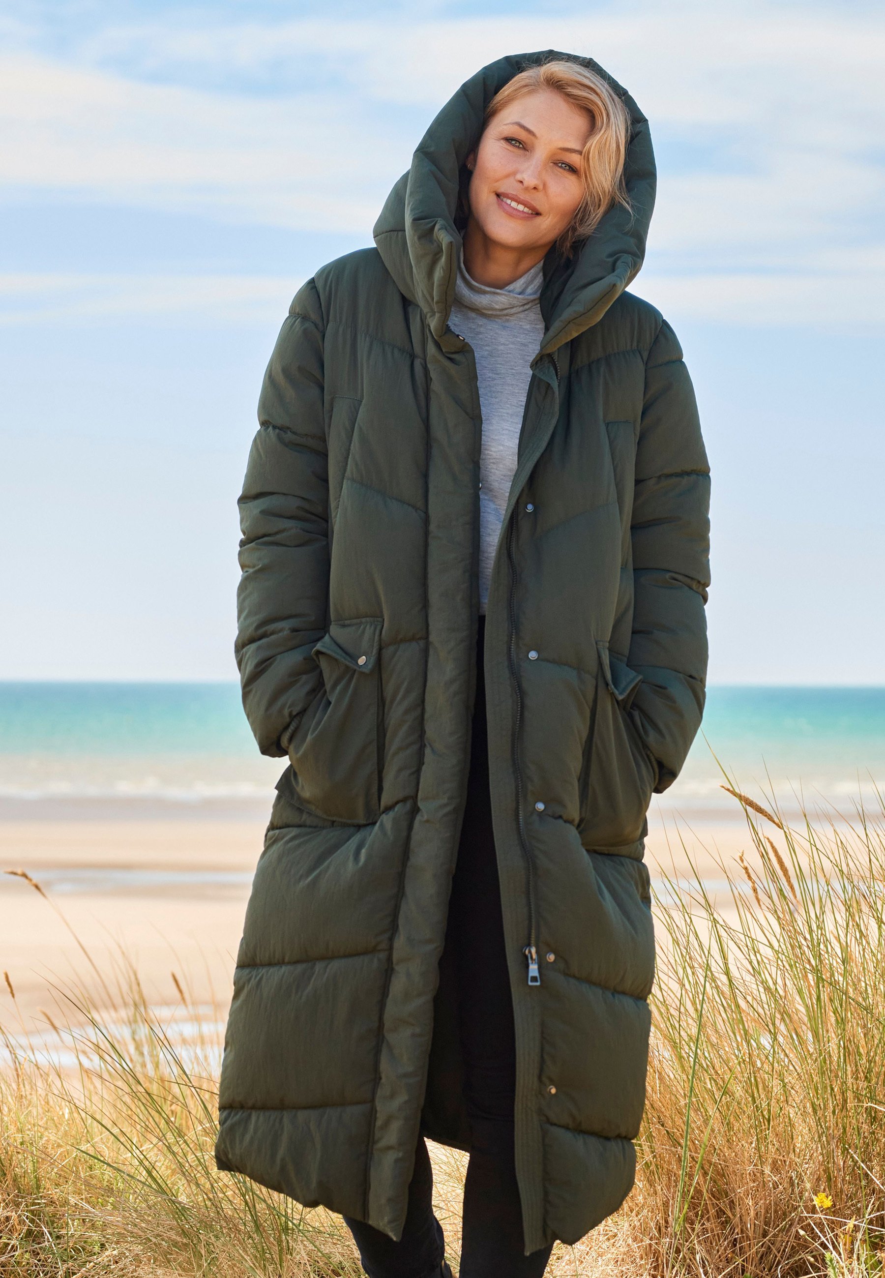 emma willis black puffer coat