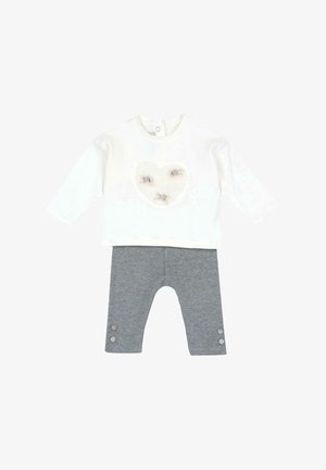 OUTFIT SET - Legging (type pantalon) - white