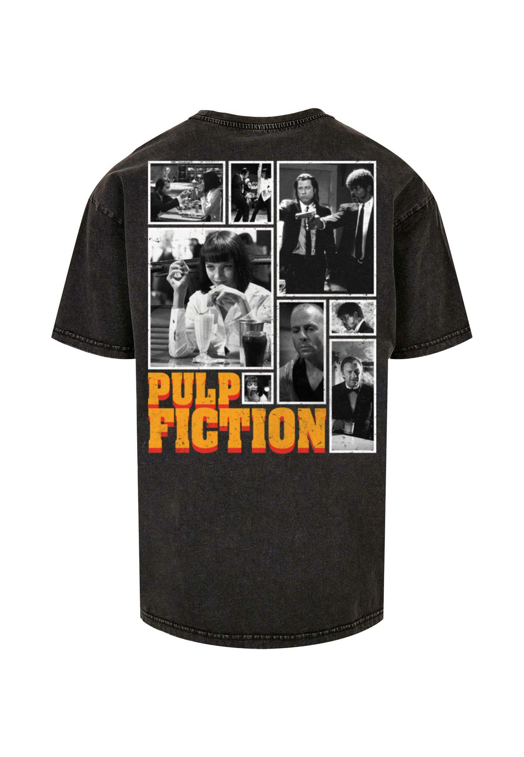 【FULL OF SSUN】PULP FICTION Drive T-shirts (Black) R6015 Full of Ssun Pulp Fiction Drive T-shirts (Dark Green)