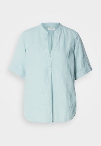 SHORT SLEEVE V NECK - Tunika - pure teal