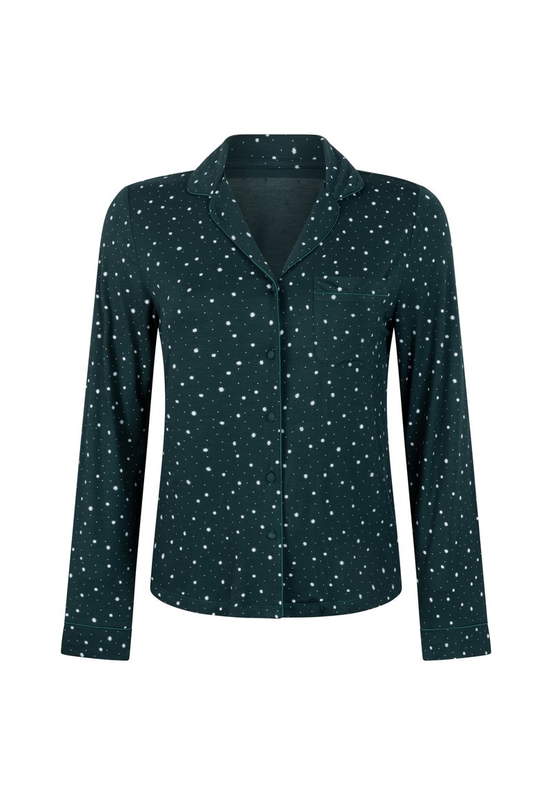 Hunkemöller Pyjamashirt groen Hunkemöller Pyjamashirt groen