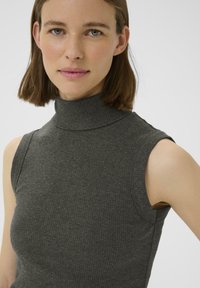 InWear DAGNA ROLLNECK  - Top - dark grey melange