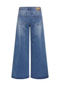 My Essential Wardrobe MID WIDE - Flared-farkut - medium blue wash