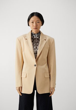 AGURA - Cappotto corto - open beige