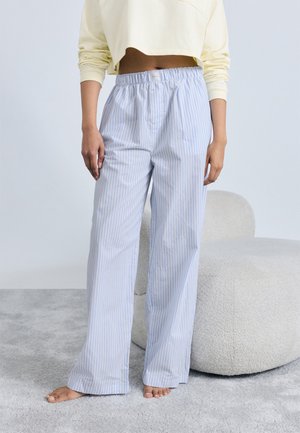 COVERED PANT COTTON POPLIN - Pizsama alsók -  sera/blue descent