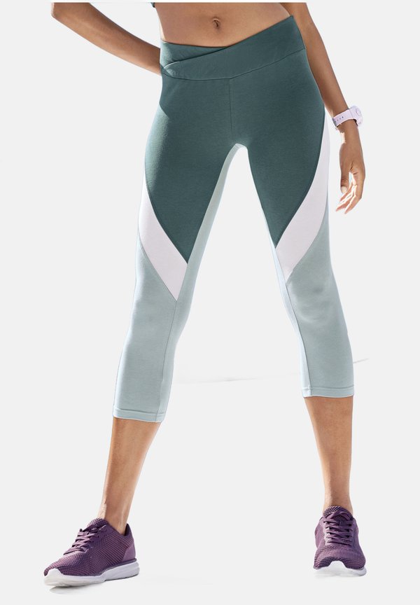 3/4 Sporthose - grün