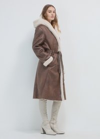 Calliope LUNGO - Wintermantel - marrone scuro
