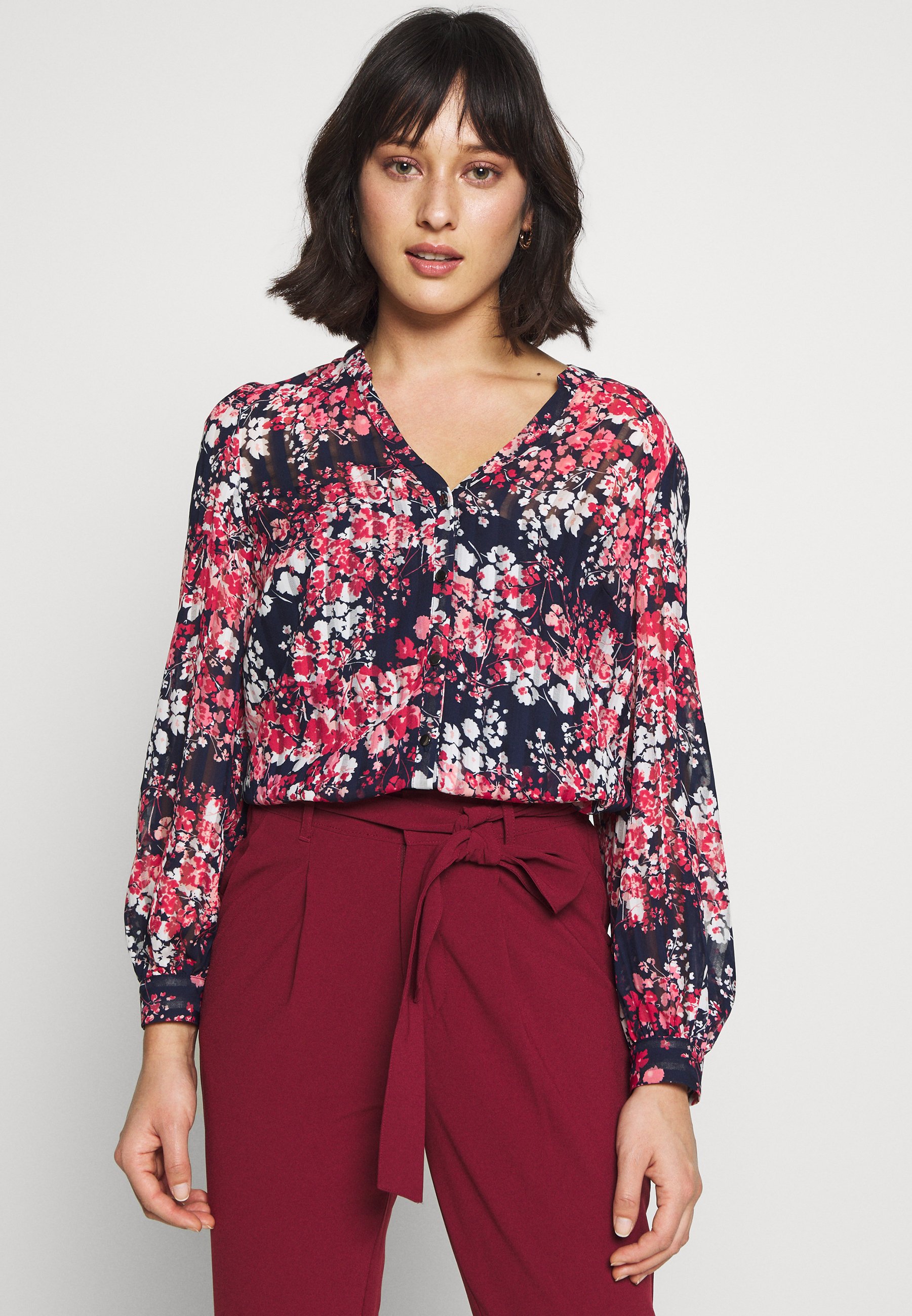 wallis ruffle top