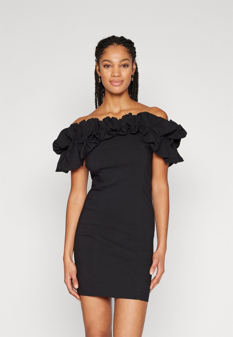 YAS YASCARRIE DRESS - Koktailové šaty/večierkové šaty - black