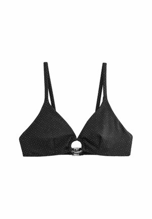 NON PADDED - Bikiniyläosa - black sparkle