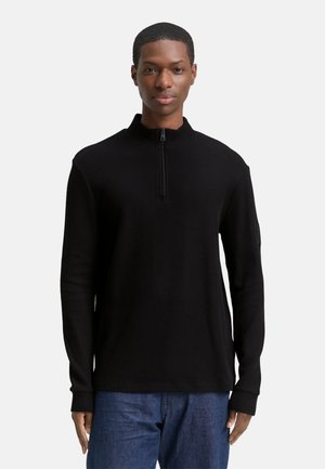 Strickpullover - schwarz