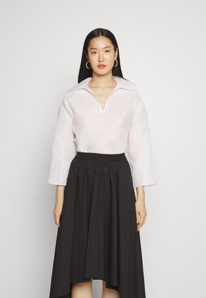 Tory Burch GAZAR  - Μπλούζα με μακριά μανίκια - white