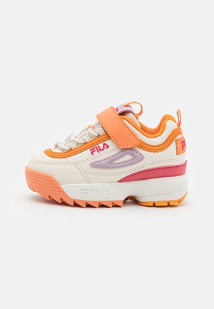 Fila DISRUPTOR UNISEX - Baskets basses - marshmallow/shell coral