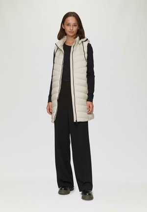 LEICHTE STEPP MIT LOGO-KAPUZE - Smanicato - wollweiß