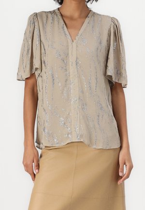 Blusa - taupe