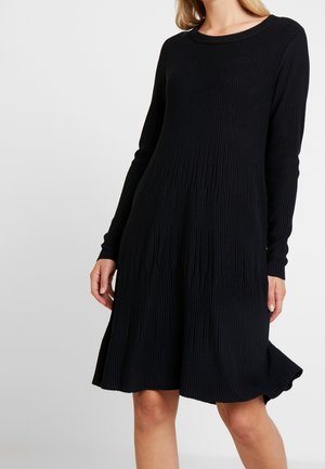 Strickkleid - black