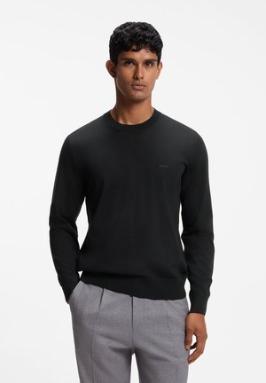 BOSS, H-LENO-L - Trui - black