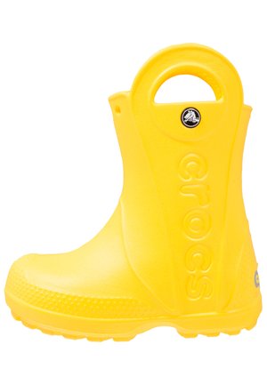 Crocs HANDLE IT RAIN BOOT KIDS - Gummistiefel - yellow