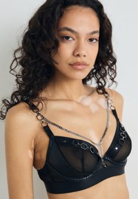 Ann Summers TROUBLEMAKER PLUNGE - Reggiseno con ferretto - black