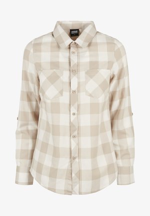 Urban Classics, Overhemdblouse - whitesand lighttaupe