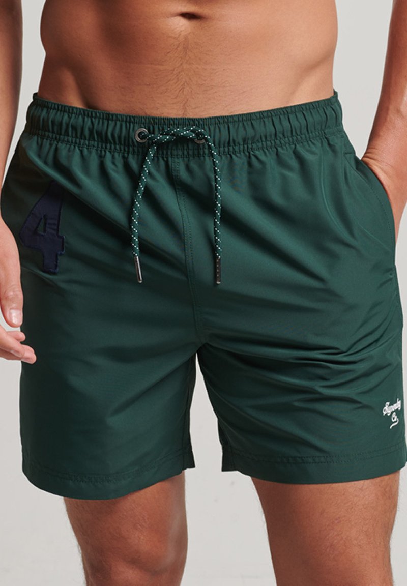 Superdry Swimming shorts enamel green/green Zalando.co.uk
