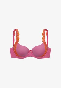 Unselected, pink-orange