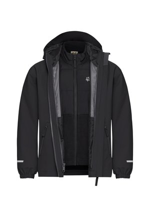 HYBRID 3IN1  - Parka - black