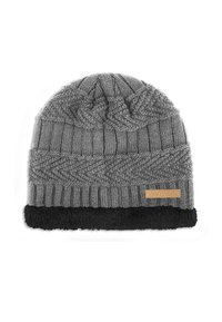 Normani Mütze - grau schwarz