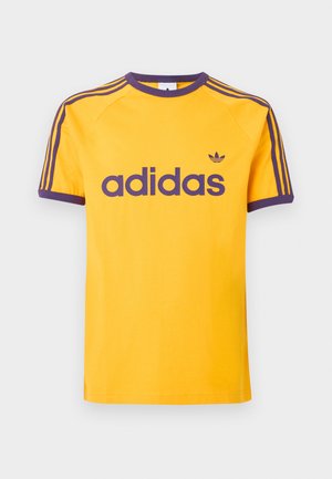 adidas Originals, RINGER - T-shirt imprimé - crew yellow