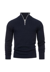 Kronstadt CABLE HALF-ZIP - Maglione - sky captain