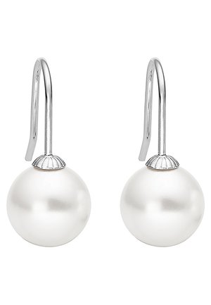 OHRSCHMUCK FISCHHAKEN - Ohrringe - white