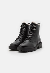 ONLY SHOES Botines con plataforma - black