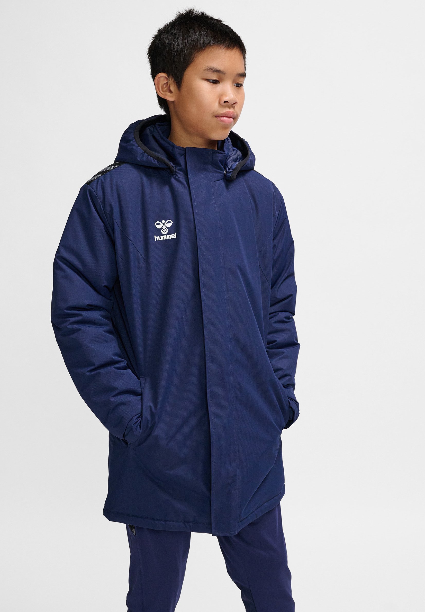 Hummel AUTHENTIC BENCH Winter coat marine/blue Zalando
