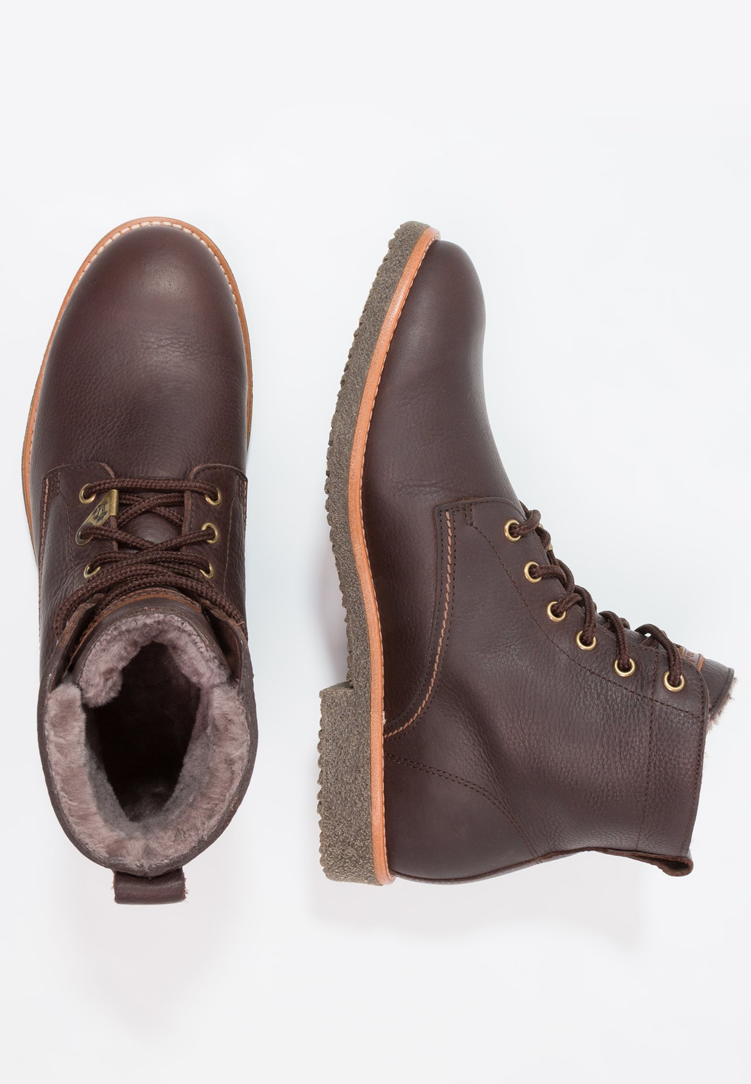 Panama Jack GLASGOW IGLOO - Lace-up ankle boots - brown - Zalando.co.uk
