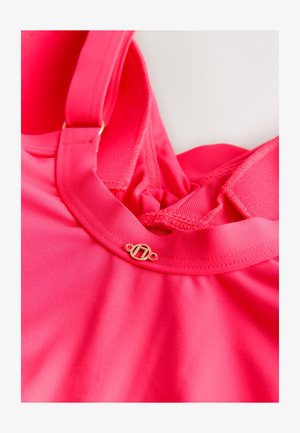 Next, BRIGHT FLORAL SHAPE ENHANCING SWIMSUIT - Badeanzug - watermelon pink