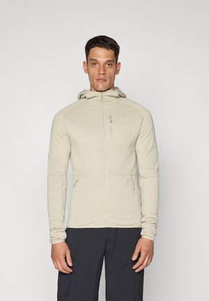MID LAYER HOODY FULL ZIP ASCENT - Sweatjakke - agate gray