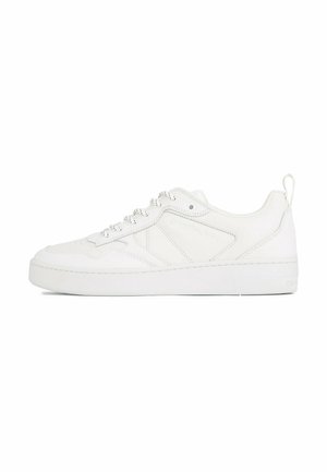 Calvin Klein Jeans CALVIN KLEIN JEANS LEATHER TRAINERS - Sneakers basse - triple white