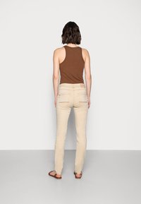 Mos Mosh Tygbyxor - beige