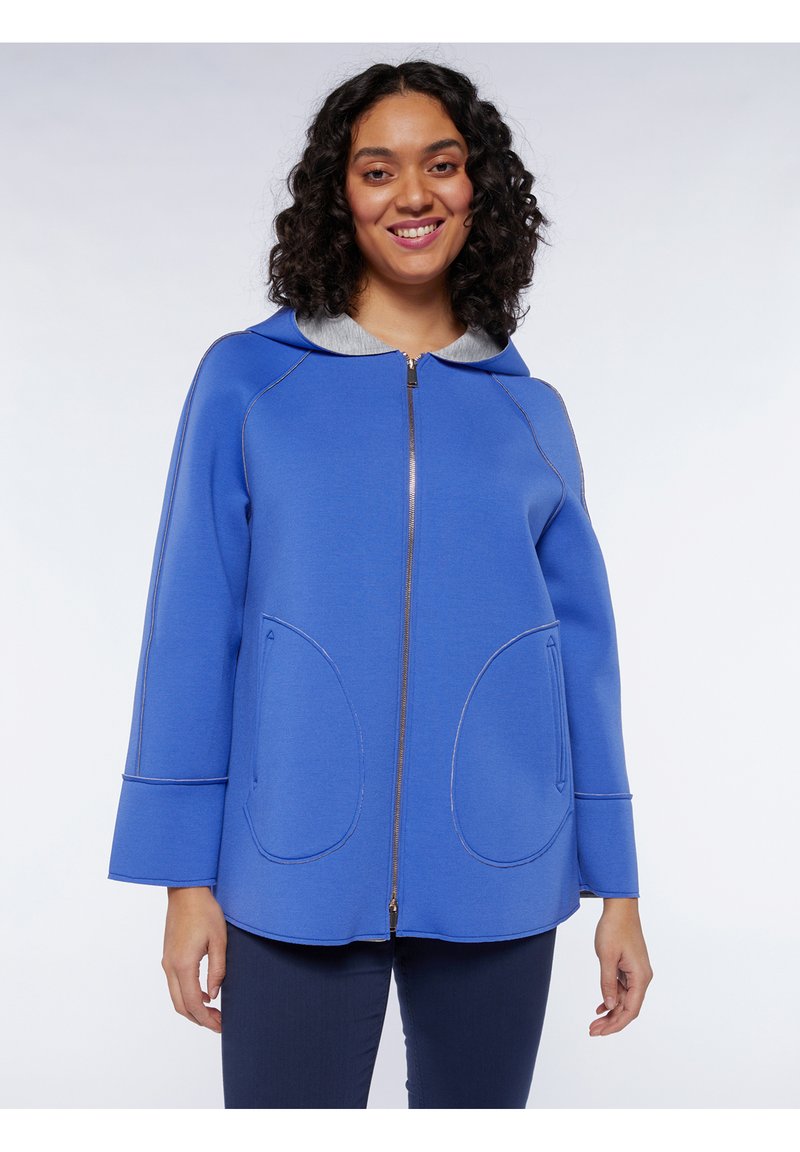 Fiorella Rubino CABAN NEOPRENE Übergangsjacke indaco/royal Zalando.de