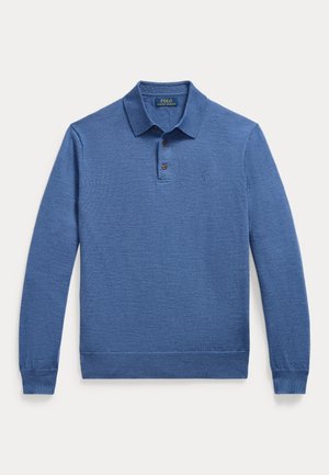 Polo Ralph Lauren LONG SLEEVE - Pullover - clarity blue heather