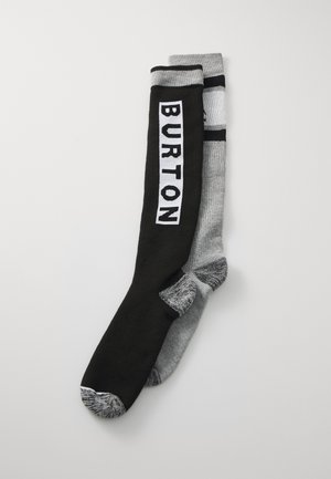 WEEKEND 2 PACK - Podkolienky - true black