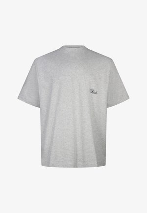 SIKSILK, T-Shirt basic - grey marl