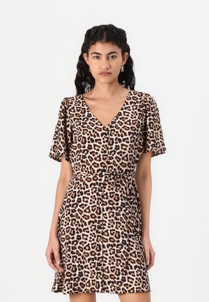TROYA LIFE SHORT - Robe chemise - pumice stone