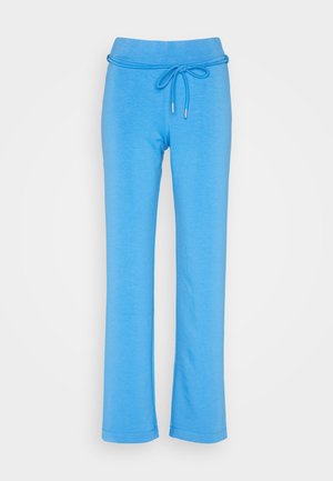 Expresso WIDE PANT WITH WAIST CORD - Pantalon classique - fresh blue