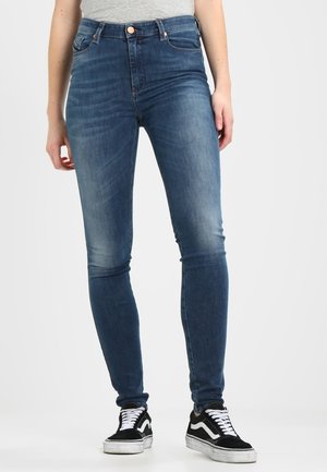 Jeans Skinny Fit - dark-blue denim