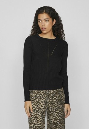 Jersey de punto - black beauty