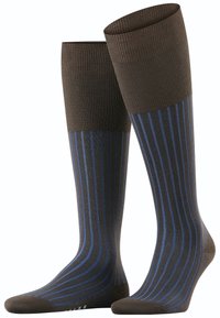 FALKE SHADOW - Kniestrümpfe - blue